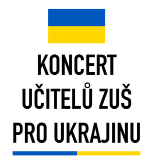 Koncert učitelů ZUŠ Náchod pro Ukrajinu