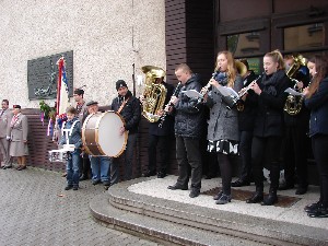 Dechový orchestr ZUŠ Náchod dne 28.10.2017