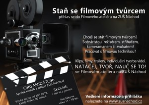OTEVÍRÁME! - Filmový ateliér na ZUŠ Náchod