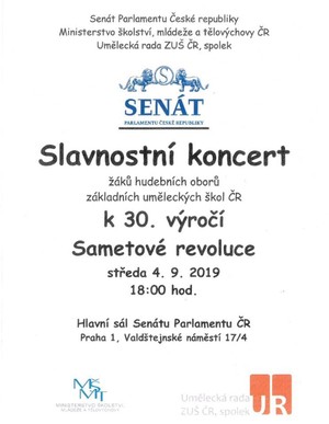 Slavnostní koncert v SENÁTU