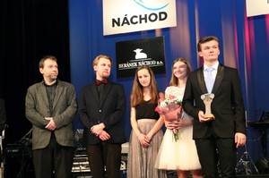 Kvarteto ZUŠ Náchod - Cena TALENT v oblasti kultury za rok 2019