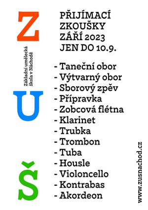 Stále přijímáme nové žáky